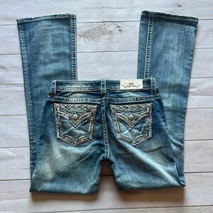 Miss Me boot cut jeans size 28